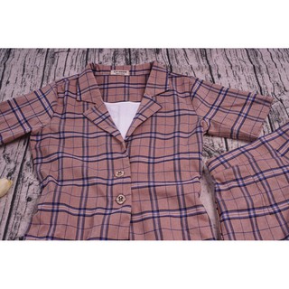 Set Vest Công Sở Vải Kate Mát,CT2020,S5