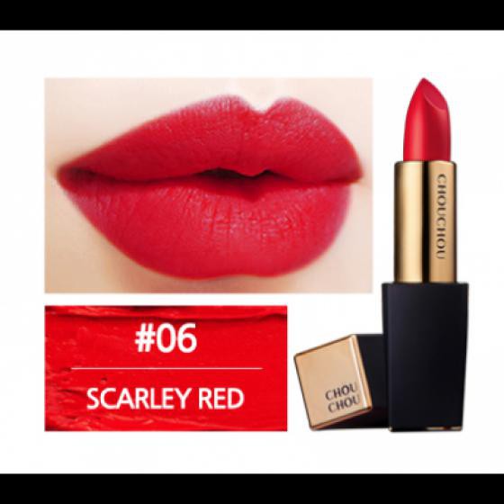 Son Lì Chou Chou The Great Desire Matte Rouge #06 Scarley Red