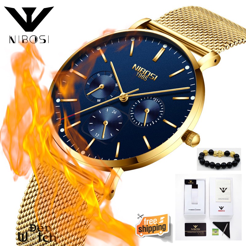 Đồng hồ nam NIBOSI NI2321-1 Chính Hãng - Đồng hồ NIBOSI 1985 CHÍNH HÃNG