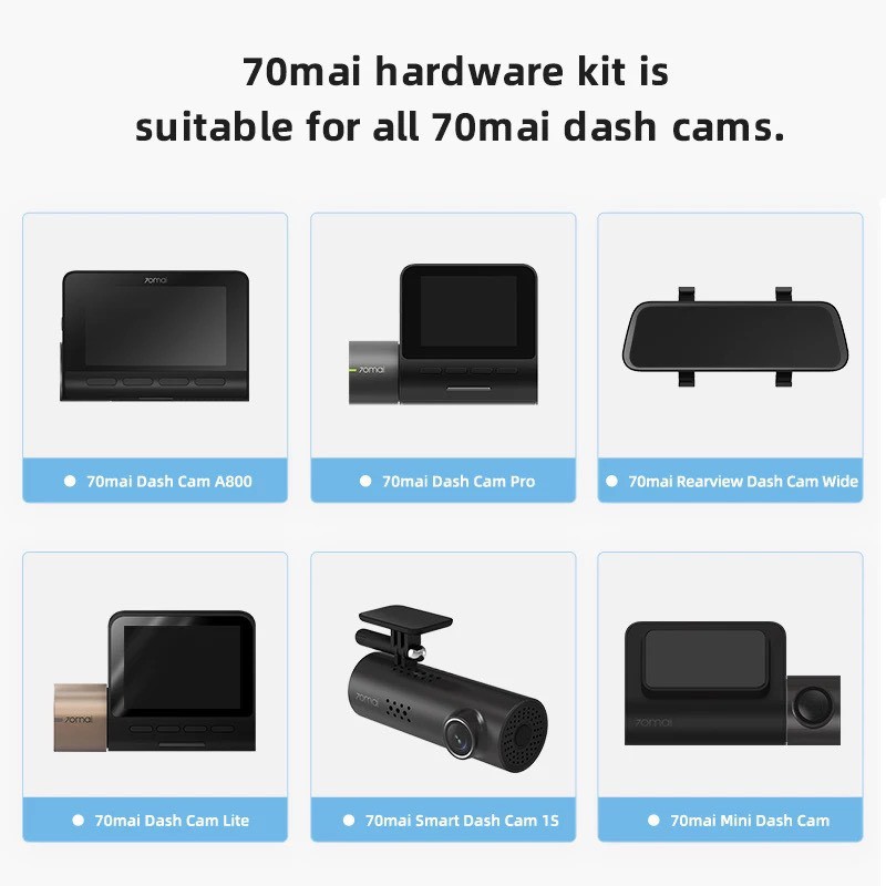 Dây nguồn Hardware Kit 70mai , đấu trực tiếp điện cho Camera hành trình 70mai Dash Cam A800 -Bảo Hành 06 Tháng | BigBuy360 - bigbuy360.vn