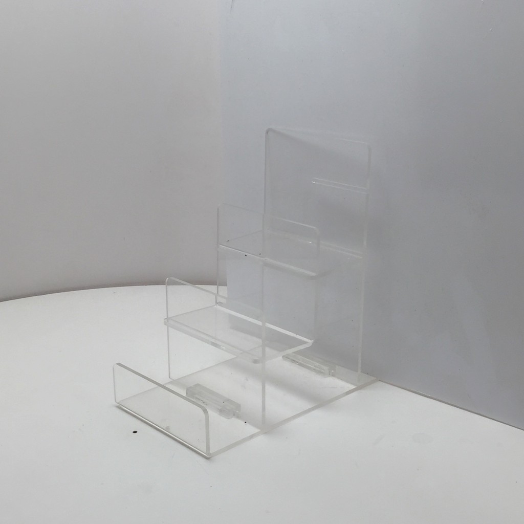 Kệ Mica để ví , kệ mica để túi sách