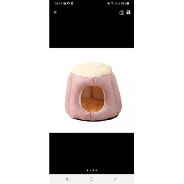 ổ nệm thu đông cho chó mèo tháo rời khi giặt size 15kg