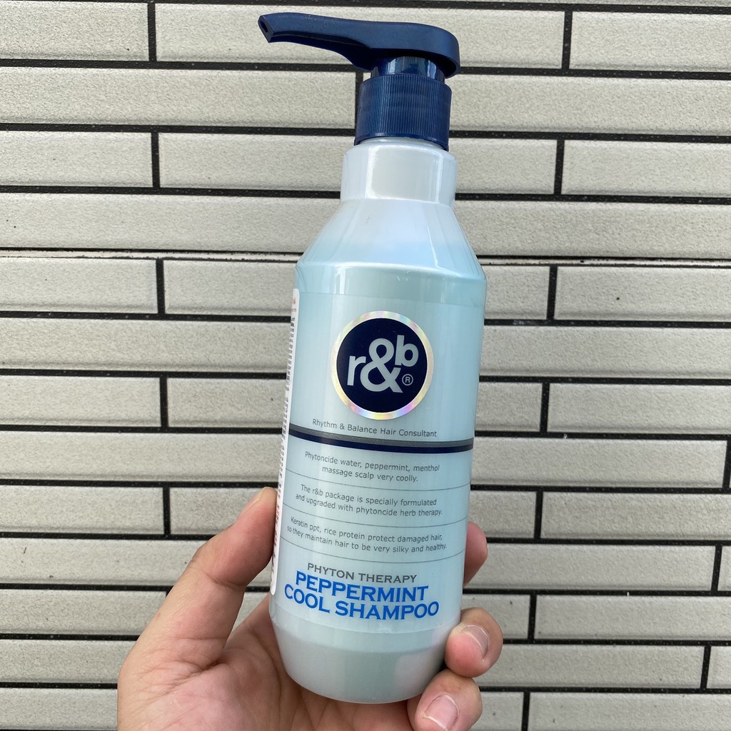 Dầu gội bạc hà R&B Peppermint Cool Shampoo 450ml
