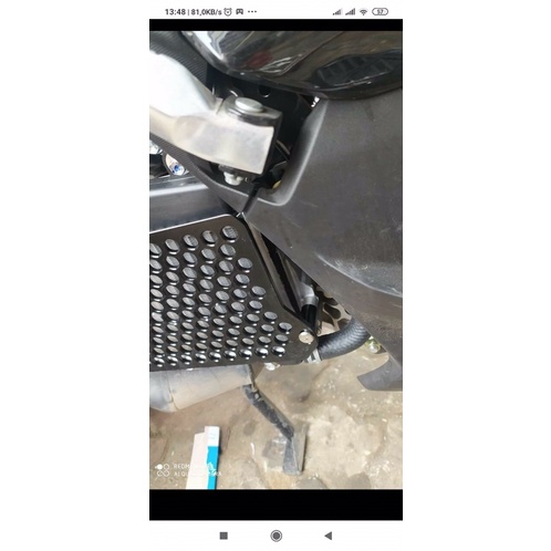 CHE KÉT NƯỚC NHÔM CNC SƠN TĨNH ĐIỆN CHO NVX