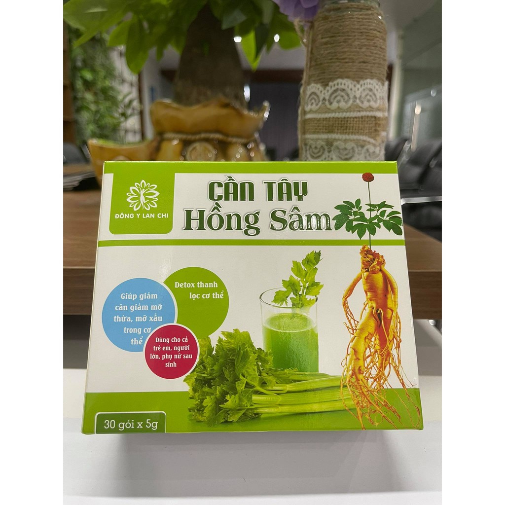 CẦN TÂY HỒNG SÂM LAN CHI- THANH LỌC CƠ THỂ, GIẢM MỠ_ DÙNG CHO CẢ TRẺ EM VÀ NGƯỜI LỚN-FREE SHIP TOÀN QUỐC