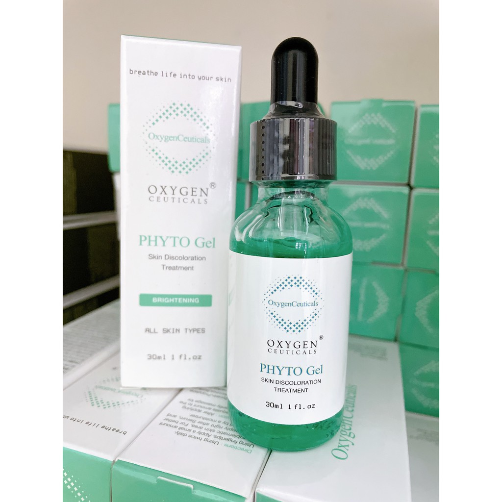 FULLHOP OXYGEN PHYTO GEL SERUM TRẮNG DA THU LỖ CHÂN LÔNG NIACINAMIDE PHYTOGEL