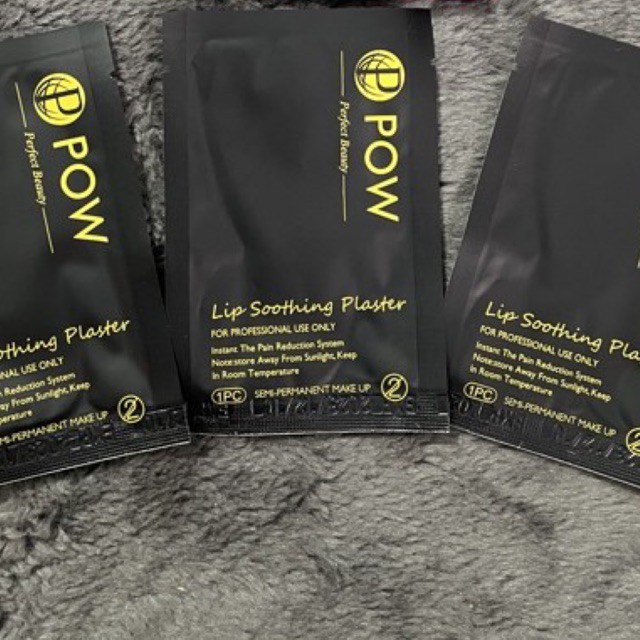 Miếng Dán Môi POW-hỗ trợ trong xăm thẩm mỹ môi mày hộp 12 miếng | BigBuy360 - bigbuy360.vn