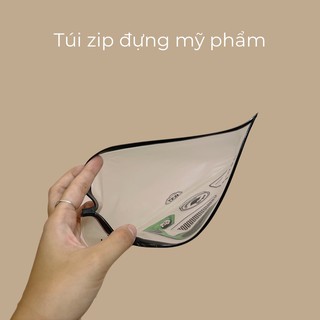 Túi zip đựng mỹ phẩm, đồ dùng cá nhân