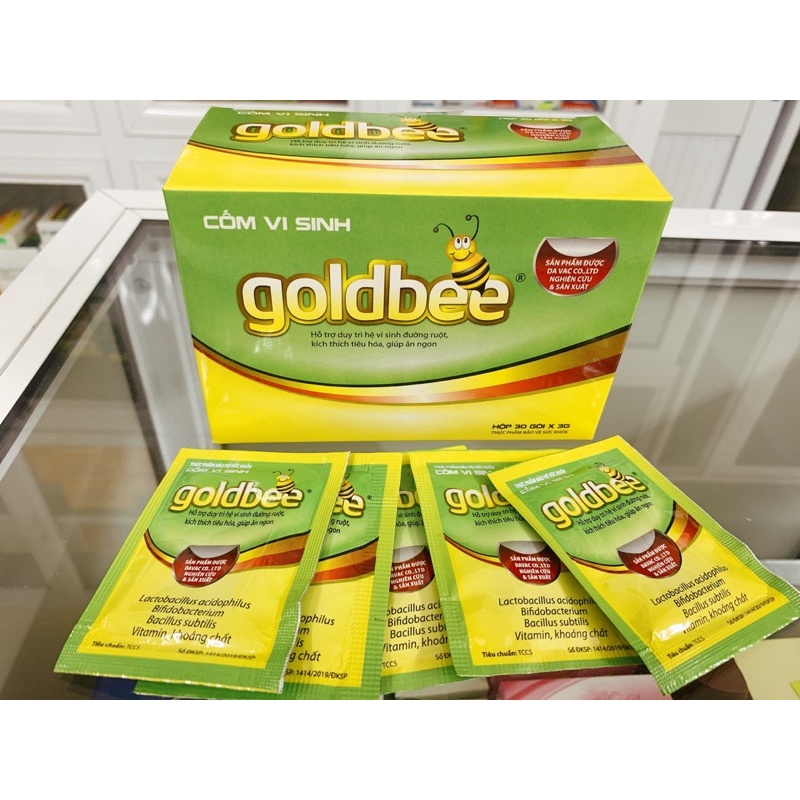 ✅[Chính hãng date mới 3/2025] Cốm vi sinh GOLDBEE kích thích tiêu hoá, giúp ăn ngon sp của Viện Pasteur- Bộ y tế