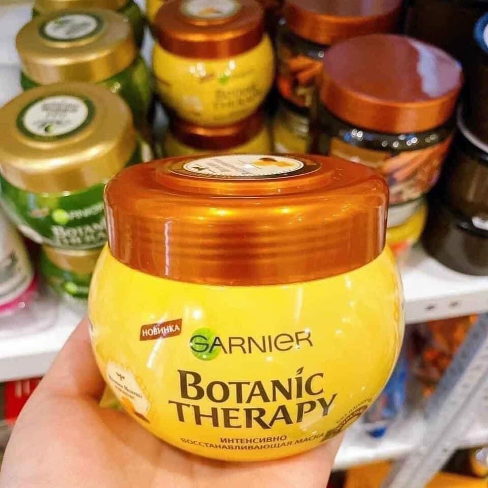 Dầu Gội - Xả và Ủ tóc GARNIER BOTANIC THERAPY NGA - Tóc khô, tóc rối đã dùng thử là mê luôn ạ