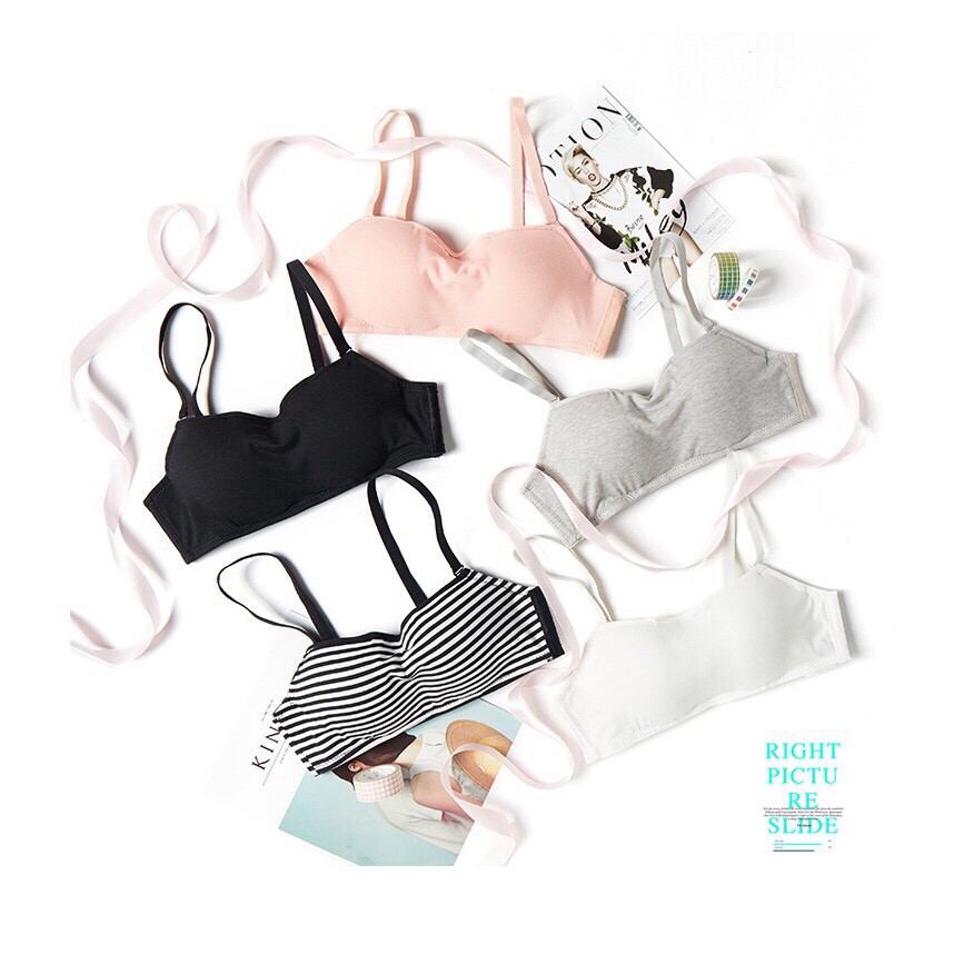 Bộ Quần Áo Lót Cotton Không Gọng Siêu Thấm ( 2 Kiểu Mặc ) | BigBuy360 - bigbuy360.vn