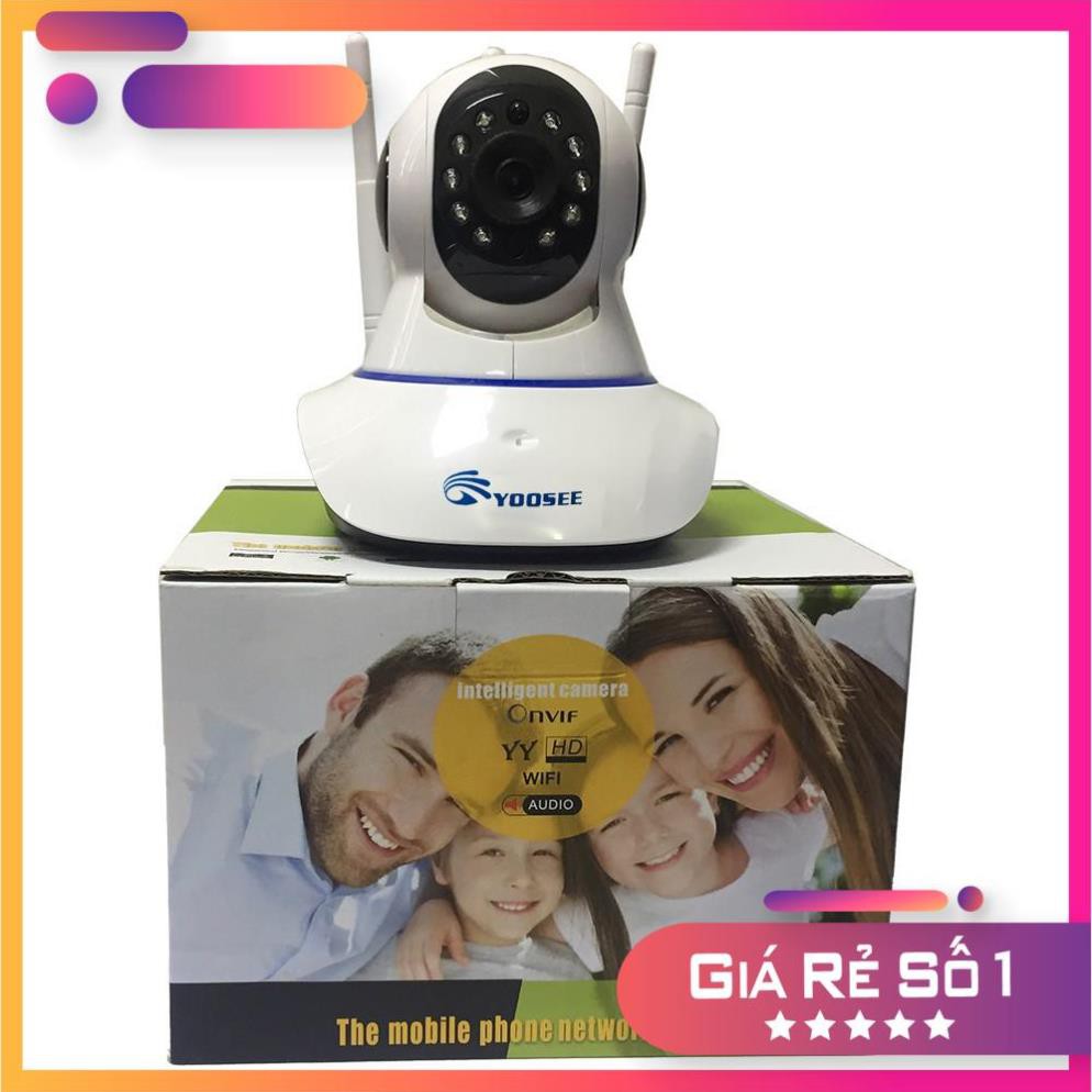 [Giá Sập Sàn] Camera Giám Sát Yoosee 3 Râu - Kèm Thẻ Nhớ 16GB 32GB 64GB