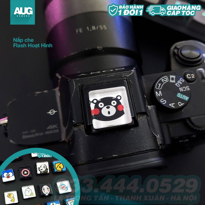 Hotshoe hình stick che chân flash máy ảnh - AUG Camera Hà Nội