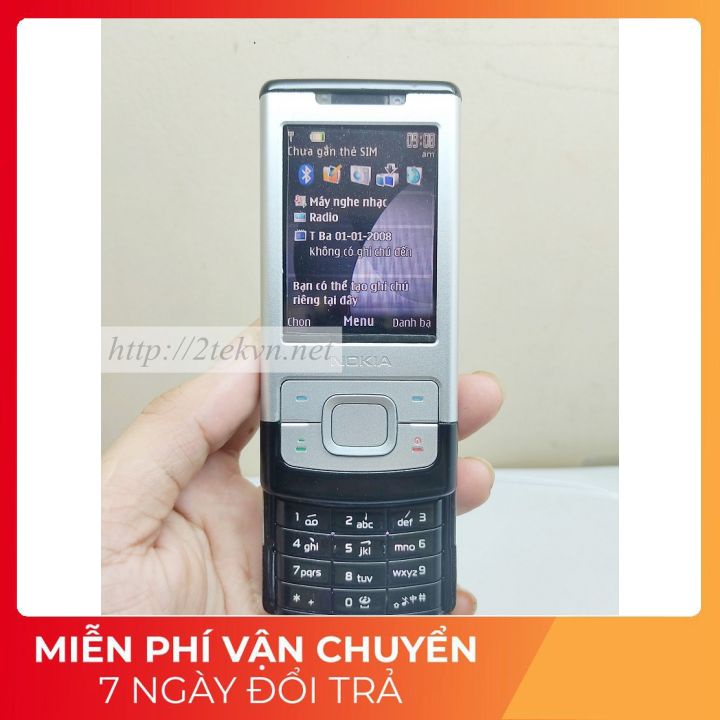 Điện thoại nokia 6500 slide -Giá Rẻ- Bảo hành 12 tháng