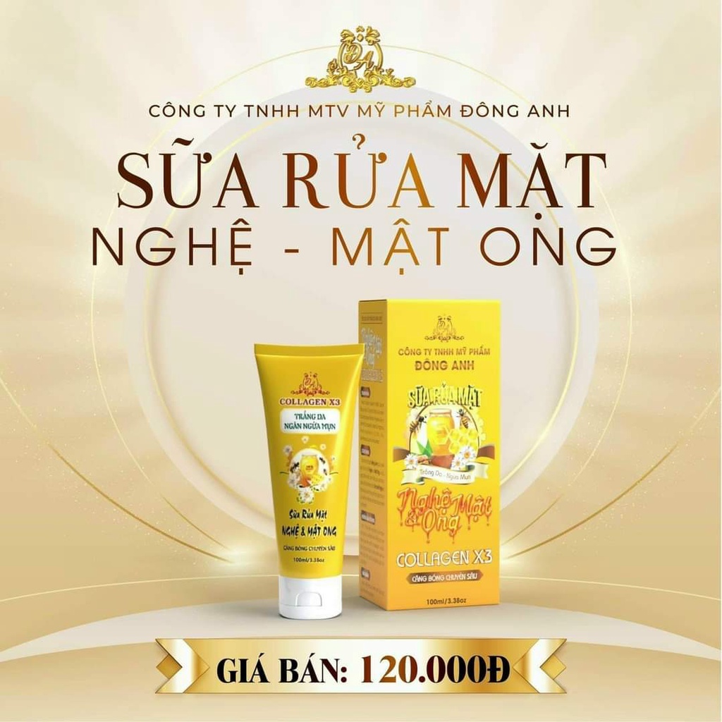 SỮA RỬA MẶT NGHỆ COLLAGEN X3 THỨC TỈNH LÀN DA [100%CHÍNH HÃNG]