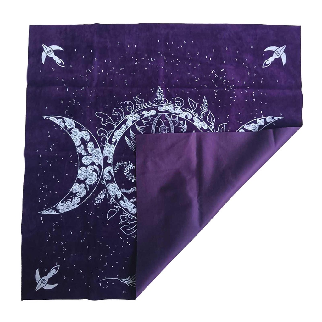 Khăn Trải Bàn Chơi Bài Tarot 19.3in 49 x 49CM Tiện Dụng