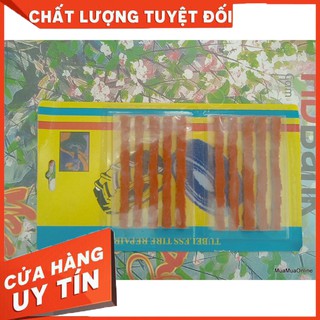 Bộ 10 sợi keo vá rút dùng để vá vỏ xe không ruột