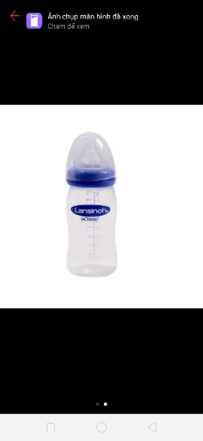 Bình sữa Lansinoh 160ml/ 240ml chính hãng