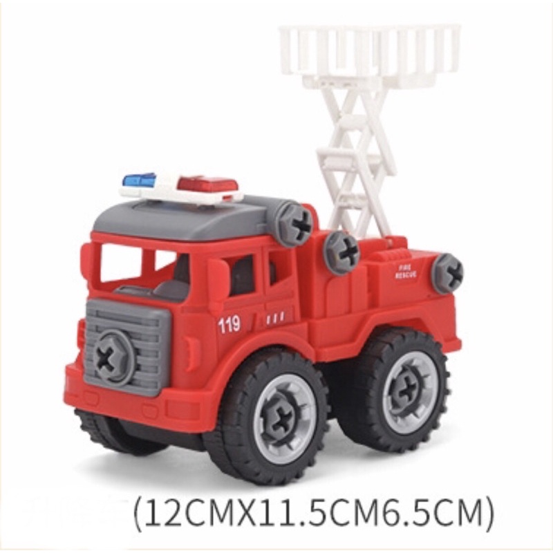 Đồ Chơi Ô Tô Xe Cứu Hỏa Lắp Ghép - Đồ Chơi Giúp Trẻ Tư Duy Tăng Tính Sáng Tạo Sóc_toystore