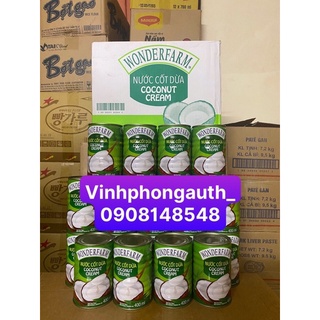 Nước cốt dừa Wonderfarm 400ml