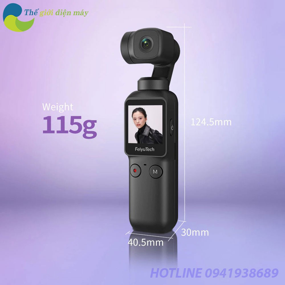 [SaleOff] Máy quay cầm tay chống rung Gimbal Feiyu Pocket - Bảo hành 12 tháng - Shop Thế Giới Điện Máy .