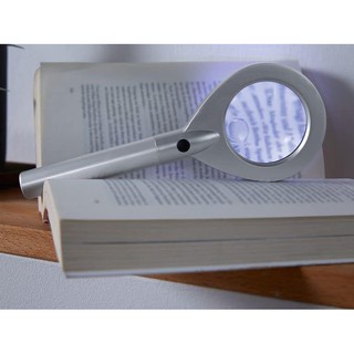 Kính lúp có đèn LED Hộp đẹp làm quà tặng  - hàng nội địa Đức