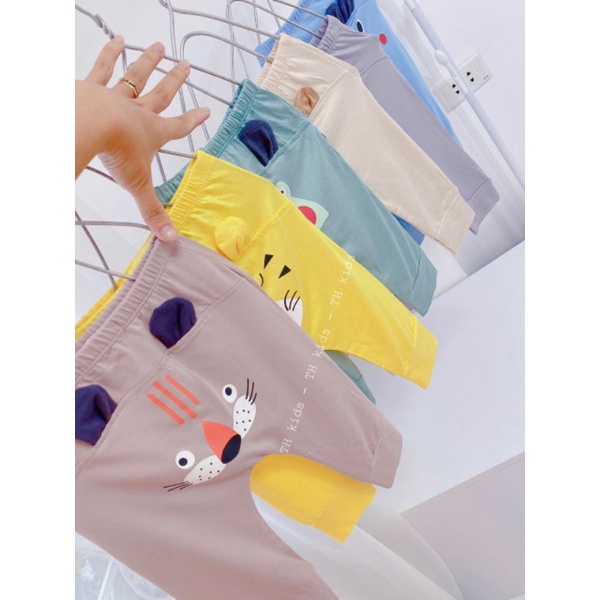 Quần Dài Mông Thú Thun Lạnh Đũng Rộng Loại 1 Cho Bé Trai Bé Gái