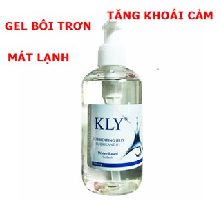 Gel bôi trơn KLY chai 250ml dạng PET - Rất trơn - sản khoái - tăng khoái cảm