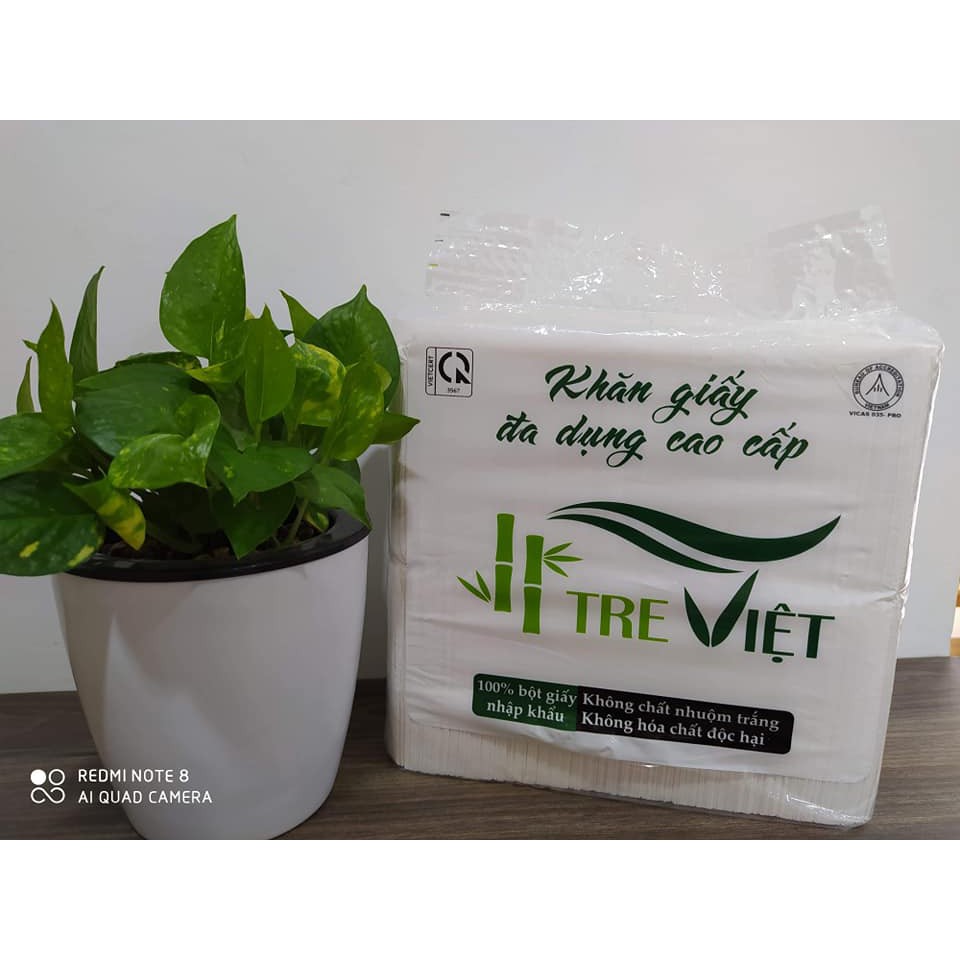 KHĂN GIẤY TRE VIỆT CAO CẤP HÀNG 1KG 600 TỜ