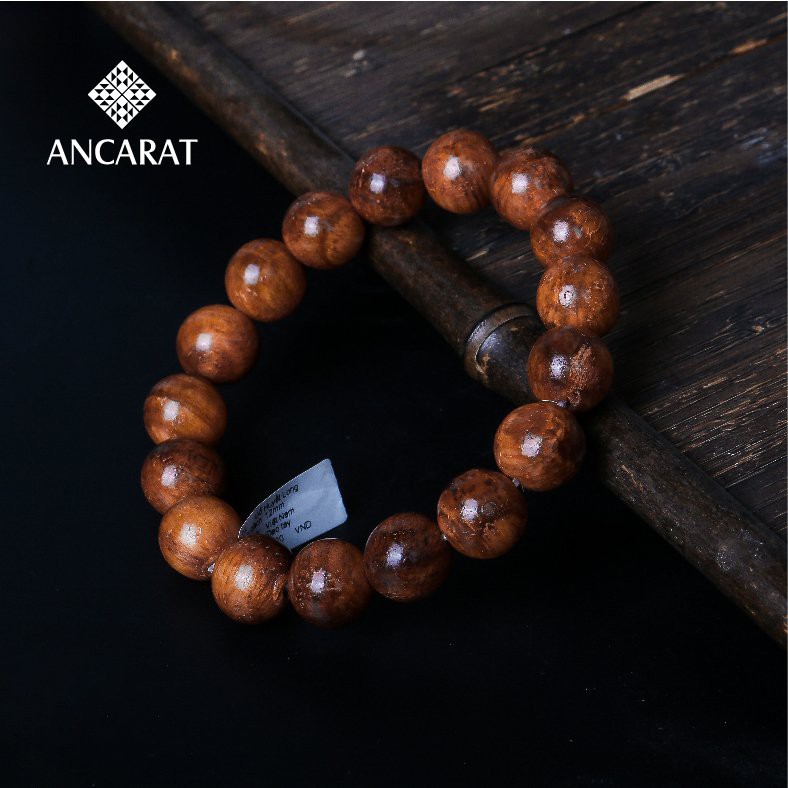 Vòng gỗ huyết long phong thủy - Tài lộc - May mắn - Bình an - Ancarat