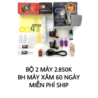 BỘ MÁY XĂM HÌNH 2850K ( 2 Máy Xăm )