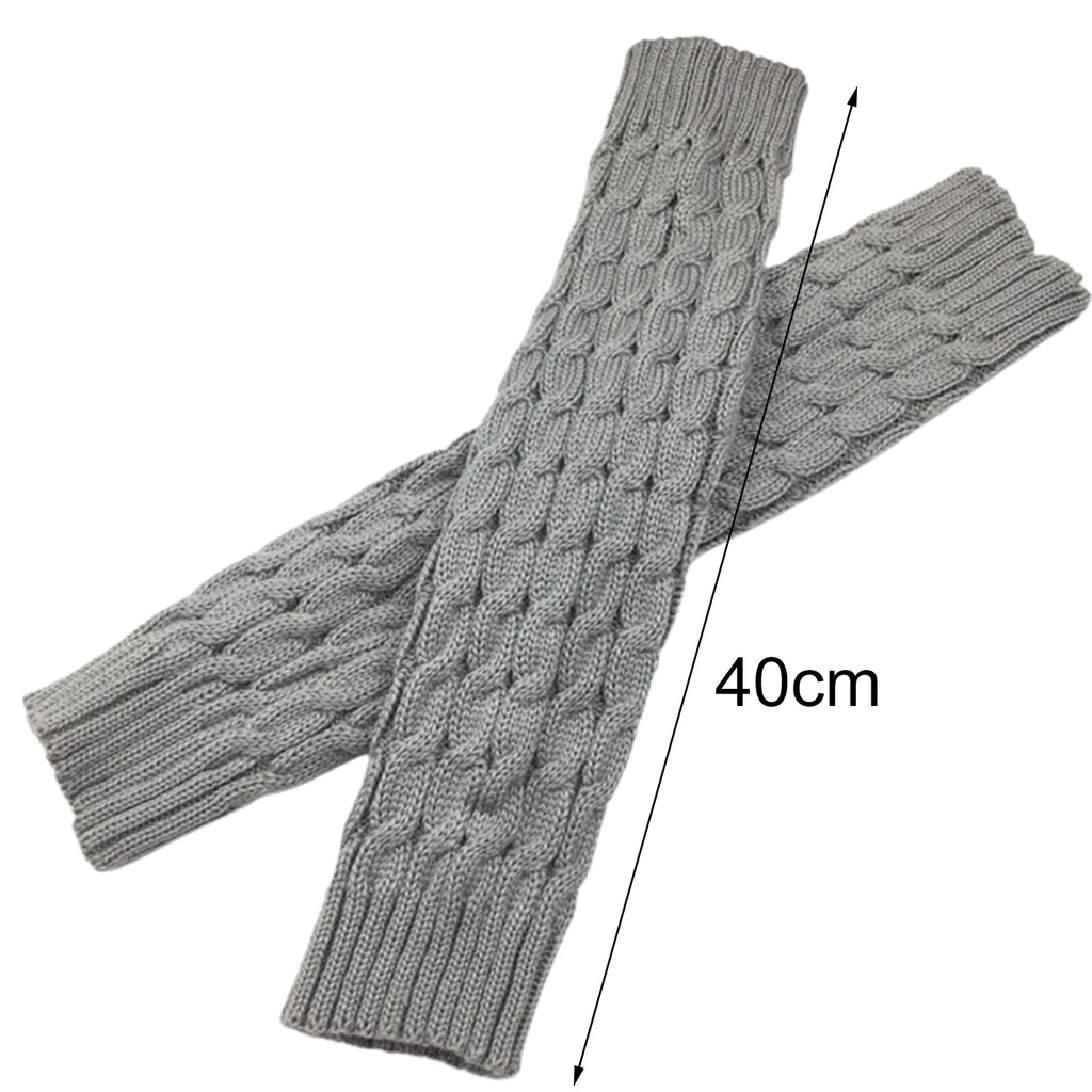 Tất ống chân dệt kim giữ ấm mùa đông thời trang cho nữ