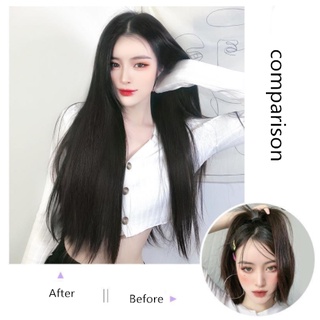 Bộ Tóc Giả Thẳng Dài 60cm Cho Nữ