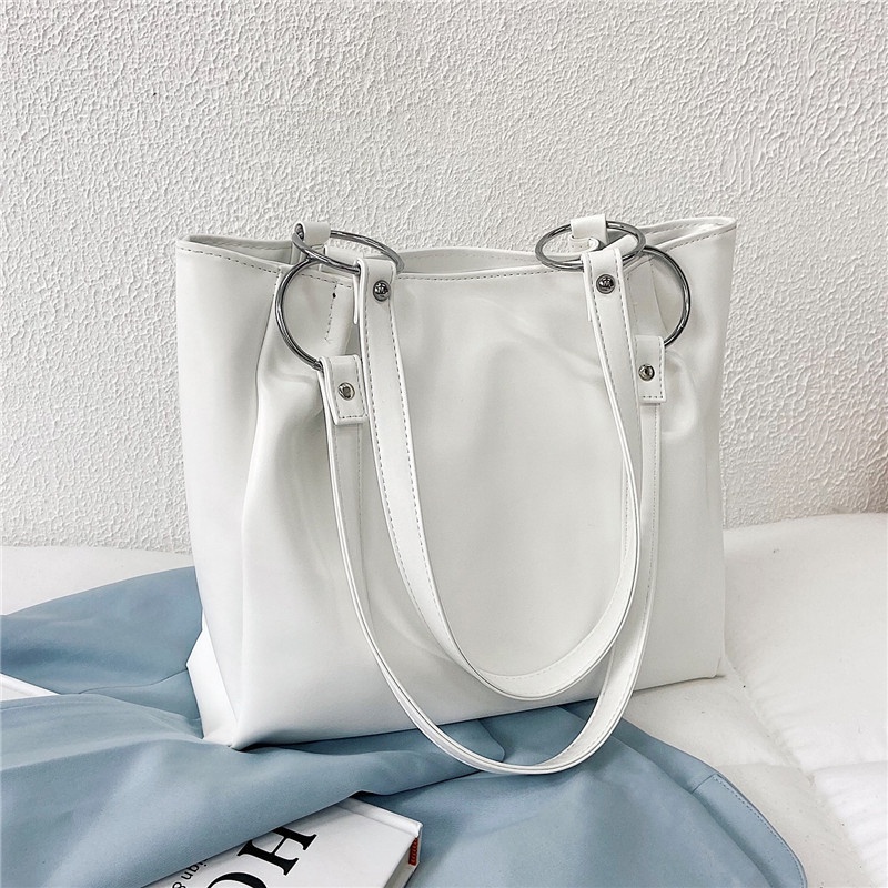 Túi đeo vai IELGY sức chứa lớn thiết kế đơn giản thời trang sành điệu cho nữ