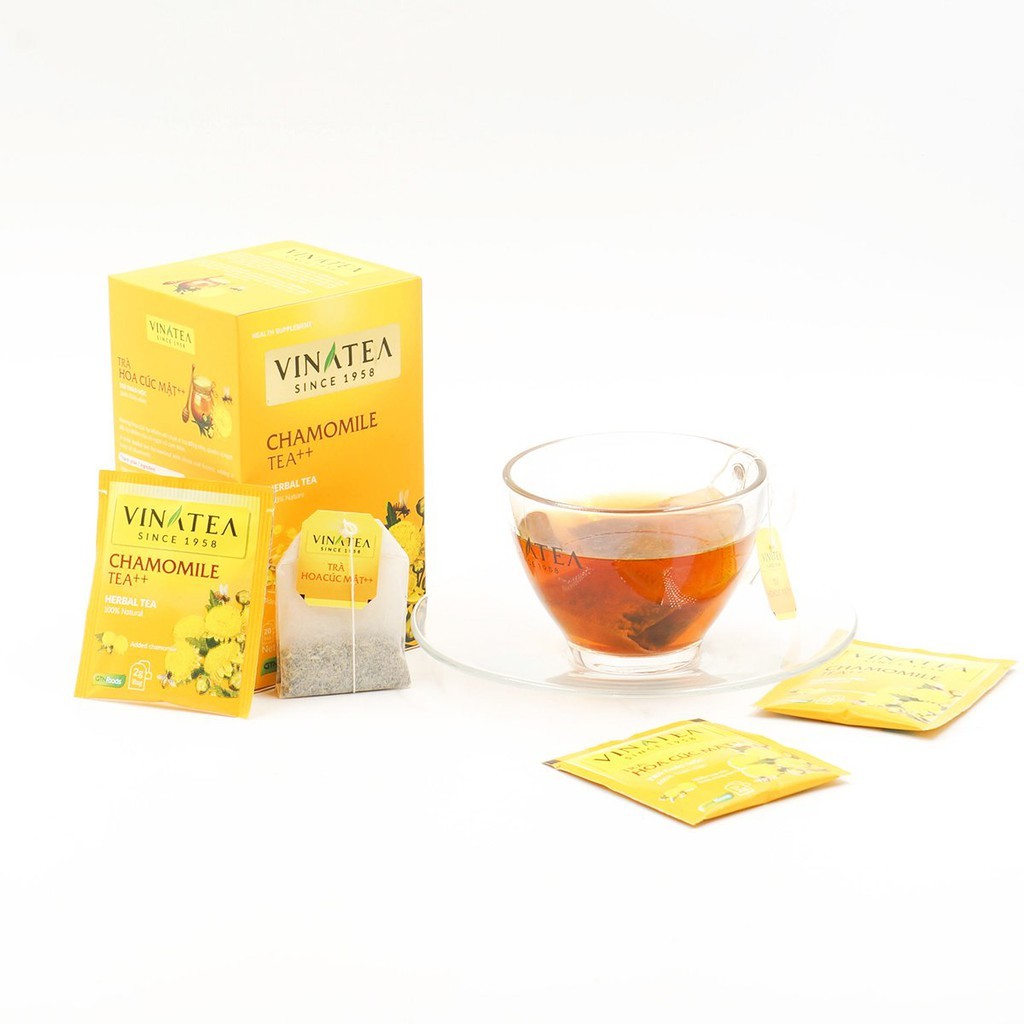 Trà Vinatea Hoa Cúc Mật Túi Lọc 40g