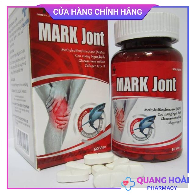Mark Jont - Glucosamin phục hồi tái tạo sụn khớp ( 60 viên )