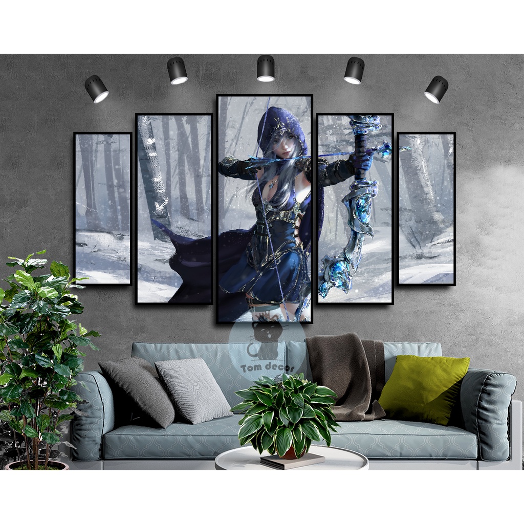 Tranh formex treo tường - dán tường có keo dán mặt sau