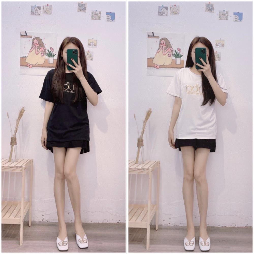 Áo Thun Nữ,Áo Phông Nữ Freesize Hàng Qc Full Túi Zip | BigBuy360 - bigbuy360.vn