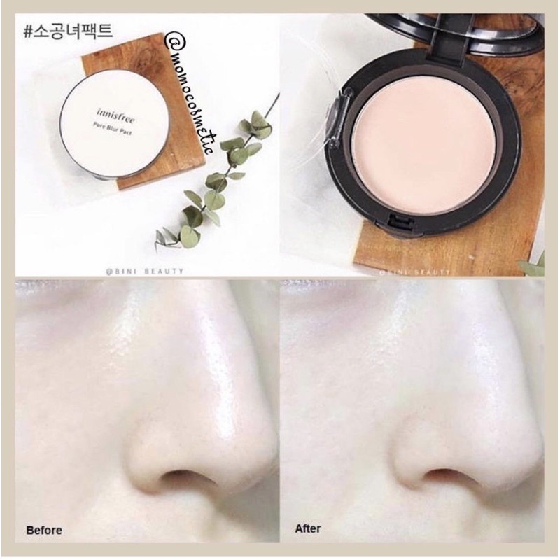 Phấn phủ dạng nén Innisfree Pore Blur Pact