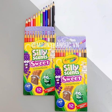 Bút chì màu, bút sáp màu THƠM trái cây của Crayola