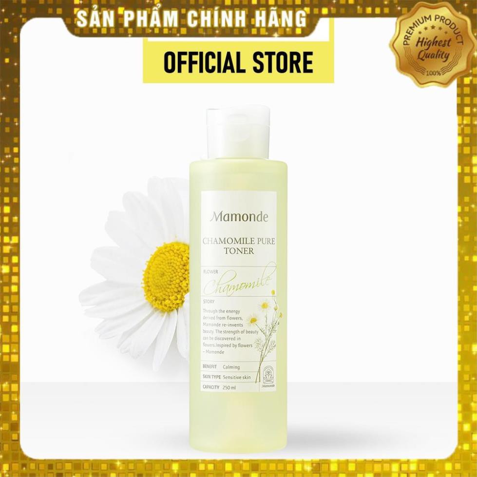 Nước cân bằng làm sạch và cung cấp độ ẩm Mamonde Toner 250ml