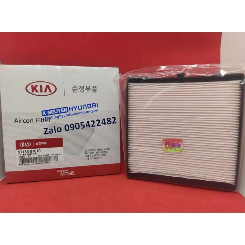 Lọc gió điều hòa xe Hyundai i10 và Kia Morning - Mã số: 9713307010