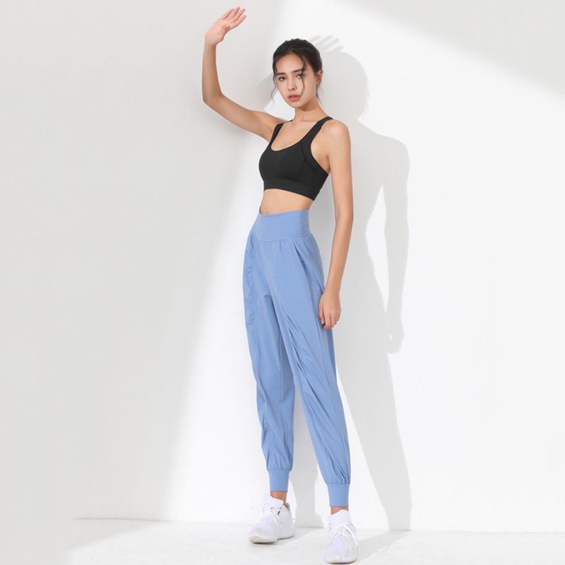 Lululemon     Quần Jogger Có Túi Tập Yoga Thể Thao Dành Cho Nữ 8802