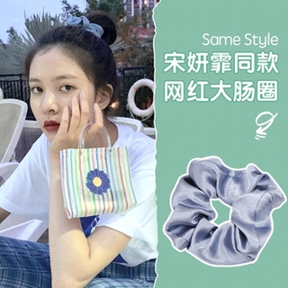 Dây Buộc Tóc Lụa Satin Đơn Giản Thời Trang Cho Nữ