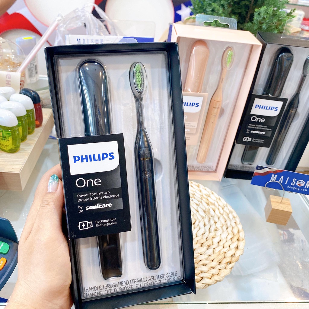 BÀN CHẢI ĐIỆN PHILIPS ONE BY SONICARE - Hàng Nhập USA Chính Hãng