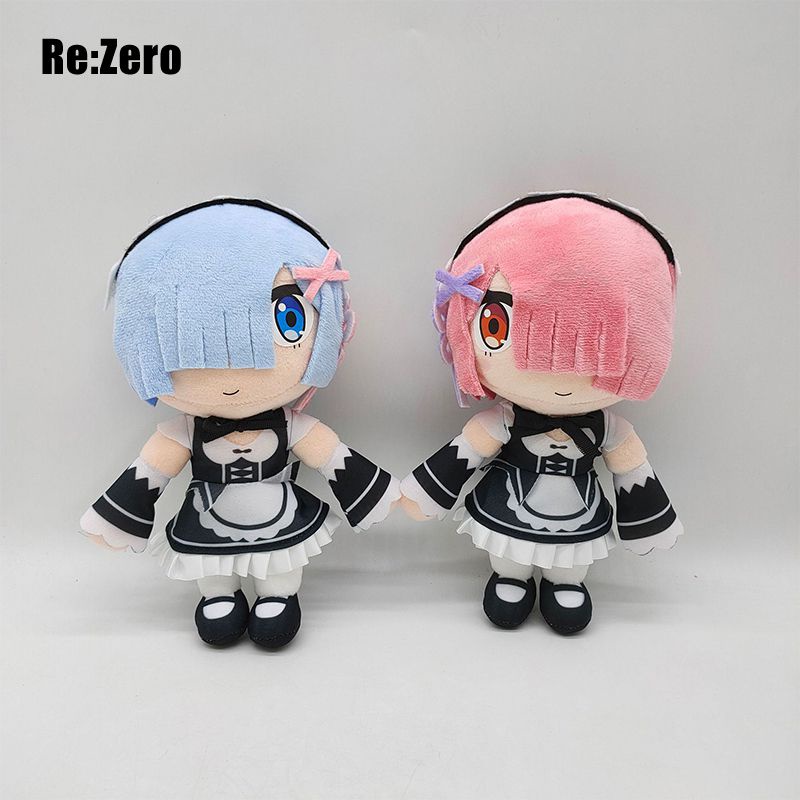 Thú Nhồi Bông Handmade Rezero Ram Rem Độc Đáo