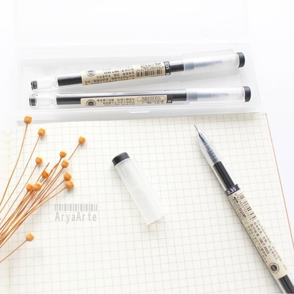 Bút mực gel ngòi 0.35mm tiện dụng chất lượng cao