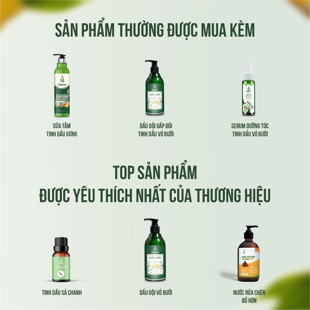 Sữa tắm collagen tinh dầu gừng 30ml JULYHOUSE