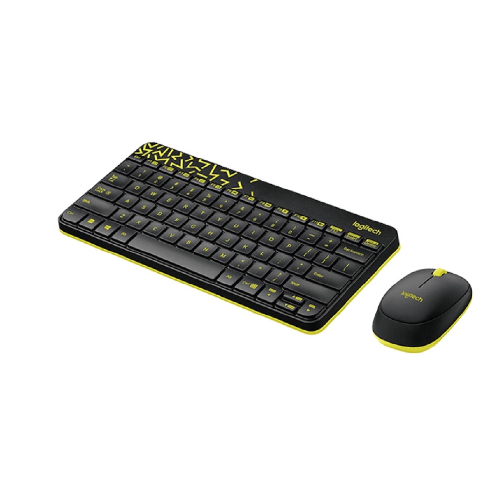 Combo Phím chuột không dây Logitech Chính Hãng MK240 NANO. Dạng nhỏ không có bàn phím số. Vi Tính Qu