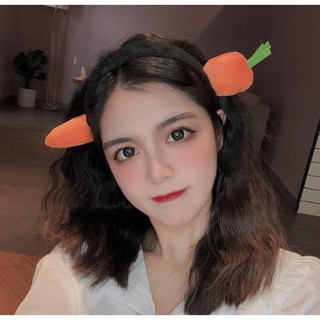 Băng Đô Cài Tóc Cà Rốt Và Cá Đáng Yêu